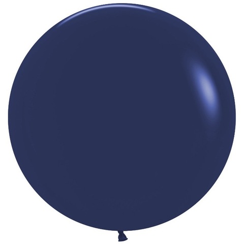 Большой шар гигант, латексный, тёмно-синий, 61 см