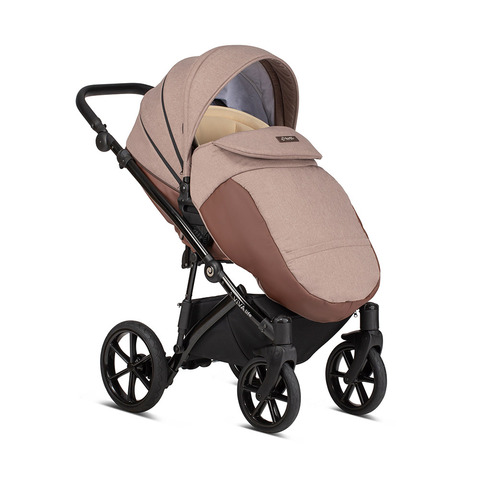 Коляска TUTIS 2в1 VIVA LIFE Ткань + ECO кожа DEEP TAUPE