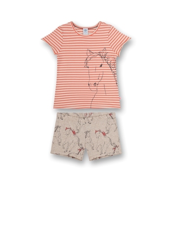 Пижама с коротким рукавом для девочки Sanetta 232709 3435