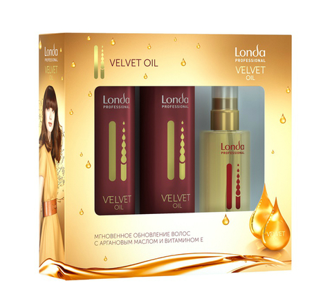 Подарочный набор для волос Velvet Oil, Londa
