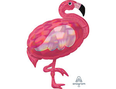 Фольгированный шар Фламинго переливы