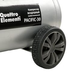 Компрессор поршневой безмасляный QUATTRO ELEMENTI PACIFIC-30 (240 л/мин, 30л, 2л.с, 8 бар, (791-172), шт (Арт. 791-172)