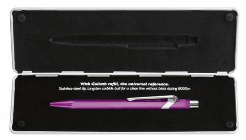 Ручка шариковая Caran d'Ache 849 Office Pop Line Metallic Violet (849.85)