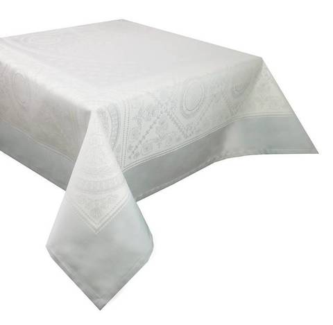Скатерть 174x304 Garnier-Thiebaut Imperatrice Uni Argent