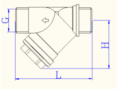 Valtec фильтр сетчатый 1/2