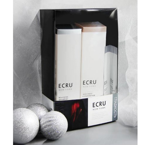 ECRU New York: Набор «Глубокое очищение и разглаживание – для всех типов волос и кожи головы»