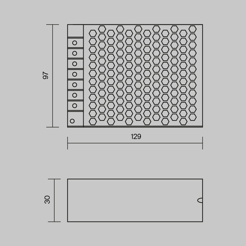 Блок питания для магнитных систем 48V, 150Вт Maytoni Power Supply Magnetic PSL006-150W-48V-IP20