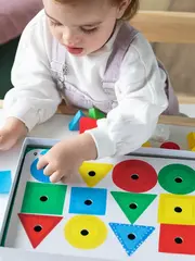 Деревянная мозаика для малышей 