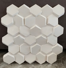 Гипсовая панель Соты (Рози)