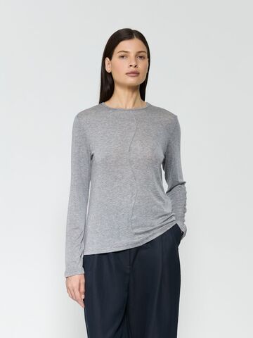 Лонгслив с рельефным швом