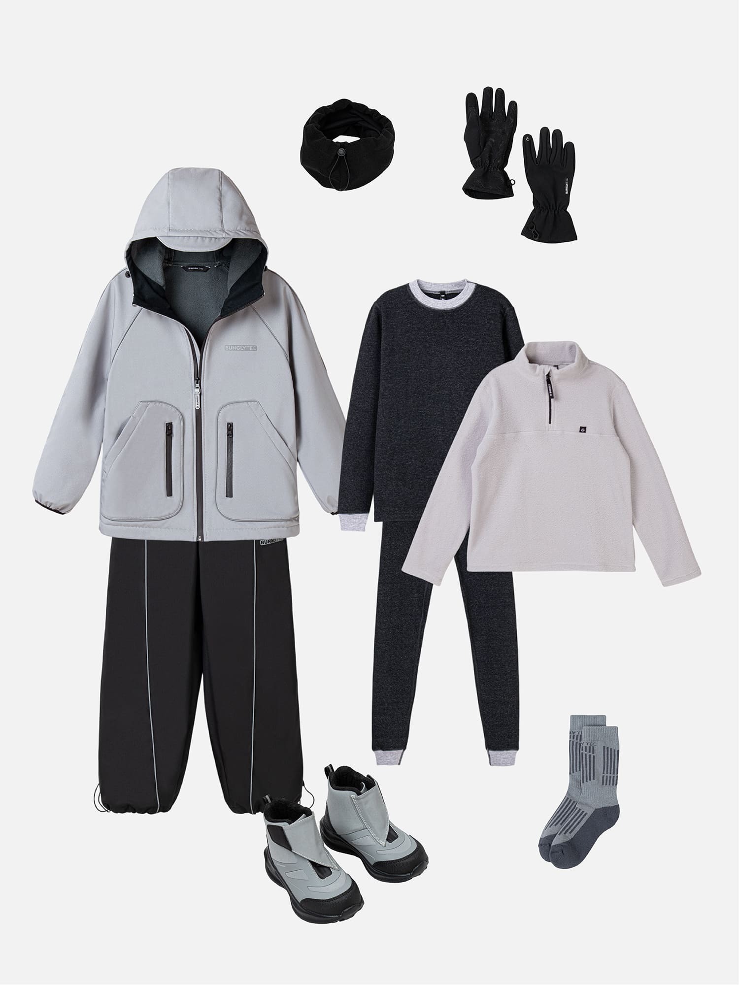 брюки парашюты softshell "уголь" bungly tec 7+ с промокодом