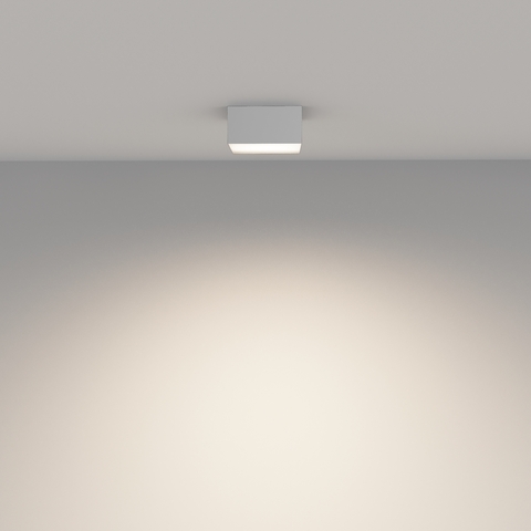 Потолочный светодиодный светильник Maytoni Zon C032CL-12W3K-SQ-W