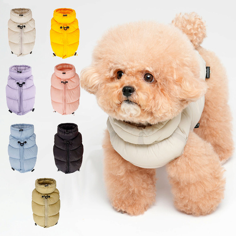 670 Куртка-безрукавка для собак с молнией на спине и высоким воротом "COMFORT PREMIUM - GooseFeel" SSOOOK