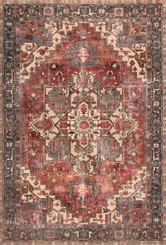 Ковер безворсовый винтажный 240х310 FLAME1609-03