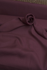 Лен смягченный, цвет темный винный