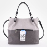 Сумка Саломея 185 мульти итальянский серо-черный