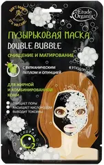 Маска Пузырьковая double bubble с вулканическим пеплом Volcanic 25г (Ю.Корея)