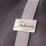 Сумка Саломея 890 мульти итальянский серо-черный