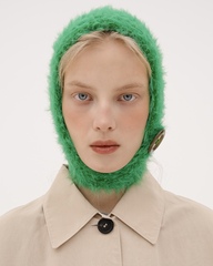 Вязаный чепчик Травушка-муравушка