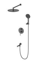 WONZON & WOGHAND STICK WW-88939017-BGM Душевая система встраиваемая, темный графит фото