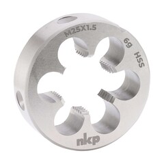 Плашка М25х1,5 DINEN22568 HSS 6g 55х16мм NKP 240252N
