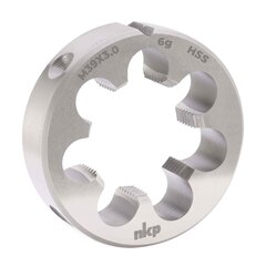 Плашка М39х3,0 DINEN22568 HSS 6g 75х30мм NKP 240391N