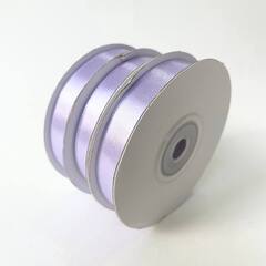 Лента Атласная (1,2см*22,85м) Нежно-сиреневый/Сиреневый