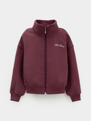 жакет  для девочки  КР 302884/бордовый 1411 к651