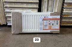 Радиатор стальной панельный НОВЫЙ EVRA Compact C 22 700x300 мм, боковое проходное подключение