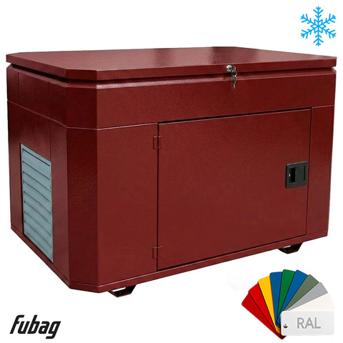 Кожух для генераторов Fubag до 9 кВт, зимний супер тихий, 1400SSW RAL 3005