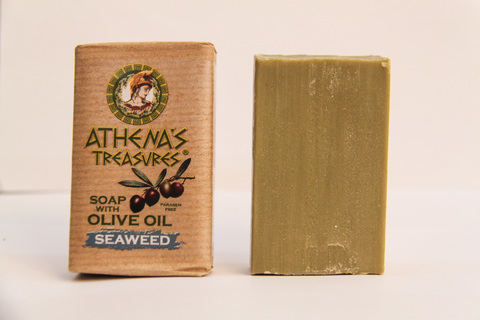 Мыло с оливковым маслом Морские водоросли ATHENAS TREASURES
