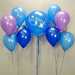 Сет сине-сиреневый