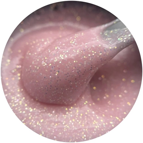 Опция Гель моделирующий с блёстками №109 15 мл