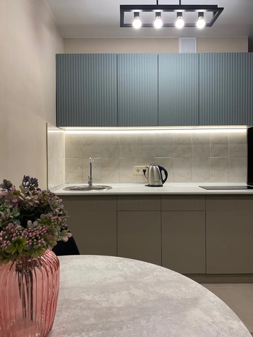 Кухня Оливия 2.0 м шарли мокко / шарли pink