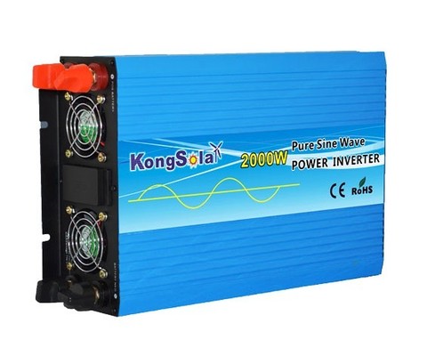 Преобразователь тока (инвертор) KongSolar KS12/2000 (12В, чистый синус)