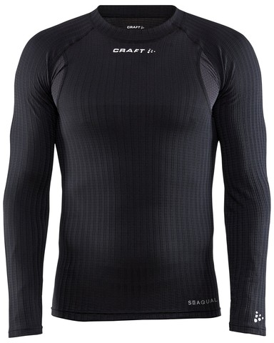 Элитная Терморубашка Craft Active Extreme X Cn LS black мужская черная