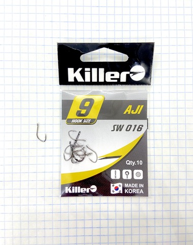 Крючок KILLER AJI № 9 продажа от 10 шт.