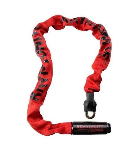 Картинка замок велосипедный Kryptonite Keeper 785 Integrated Chain RED - 4