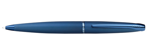 Ручка шариковая Cross ATX, Sandblasted Dark Blue PVD (882-45)