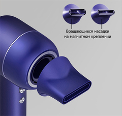 Фен для волос Xiaomi Dreame Intelligent Temperature Control Hair Dryer Blue (Синий)