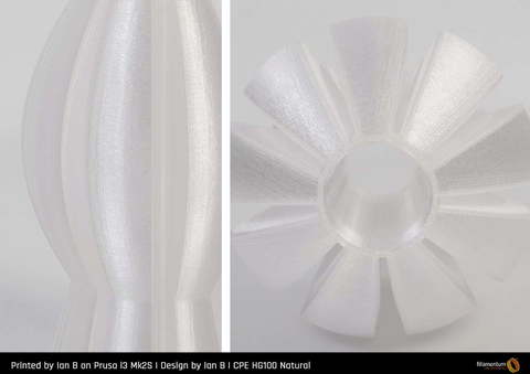 Пластик для 3D-принтера Fillamentum CPE HG100 Natural