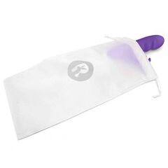 Фиолетовый вибромассажер с клиторальной стимуляцией Clitoral Suction Rabbit - 24,5 см. - 