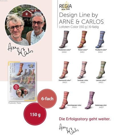 Regia Lofoten Color 6-ply 4014