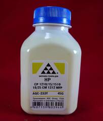 Тонер для картриджей CB542A/CE322A/CF212A Yellow (фл. 45г) (AQC-США) фас.Россия