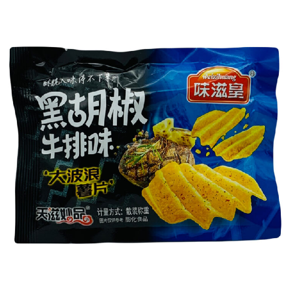 Чипсы картофельные рифлёные Weizihuang, 20 гр