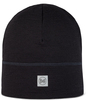 Картинка шапка-бини Buff Hat Wool Lightweight Solid Black - 1