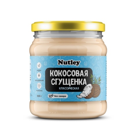 Сгущенка кокосовая Классическая 500 г | WellFoods