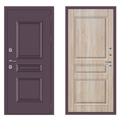 Купить Входная дверь Термо М63 букле опал ФЛТ-2 дуб сонома светлый