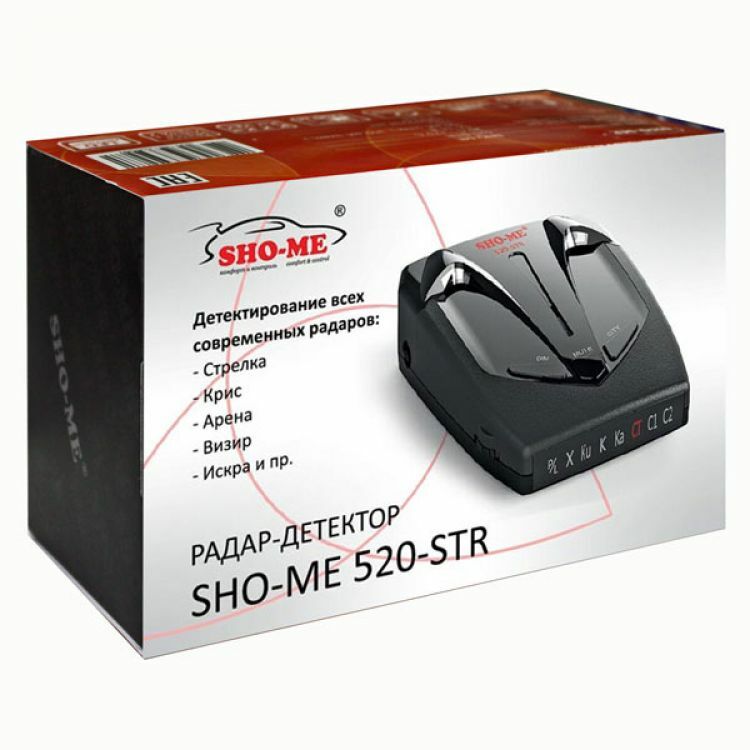 Отзывы радара sho me. Sho-me Str-520 стрелка. Радар-детектор Sho-me 520. Sho-me 520-Str. Радар Sho me 520.