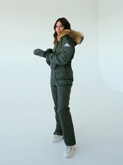 Premium ХАКИ Комбинезон женский зимний